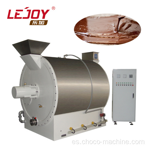 Refinador automático de chocolate para la fabricación de masas de chocolate